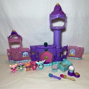 Magic Mixies Mixlings Castle Playset Complete Furniture 5 Character Figures Lot
